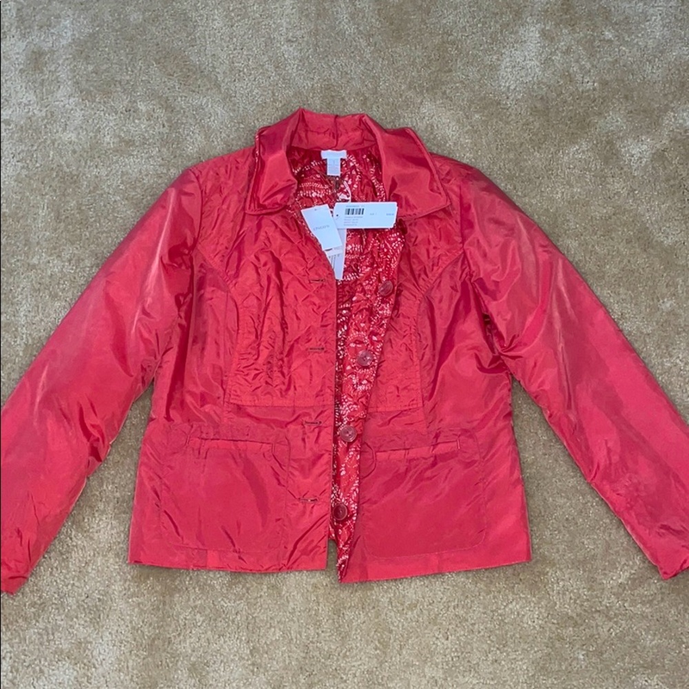 Chico’s Coral Jacket